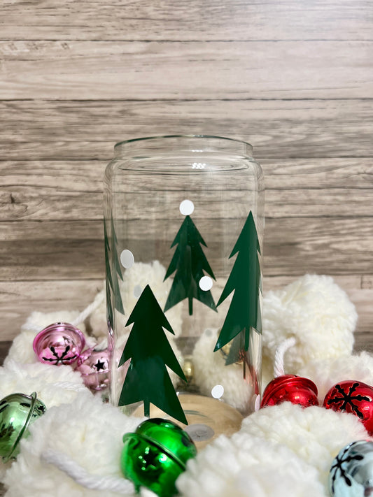Tree Can Glass Cup